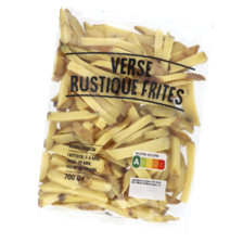 Verse rustique frites met schil